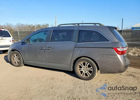 2012 Honda Odyssey Ex z USA, uszkodzony, nr VIN 5FNRL5H4XCB001441